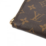 LOUIS VUITTON ルイヴィトン モノグラム ジッピーコンパクトウォレット ブラウン M61440 レディース モノグラムキャンバス 長財布 Bランク 中古 銀蔵