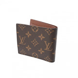 LOUIS VUITTON ルイヴィトン モノグラム ポルトフォイユ マルコ NM ブラウン M62288 メンズ モノグラムキャンバス 二つ折り財布 新同 中古 銀蔵