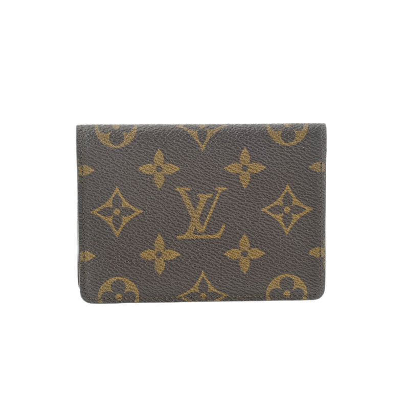 LOUIS VUITTON ルイヴィトン モノグラム ブラウン M60533 ユニセックス モノグラムキャンバス パスケース Bランク 中古 銀蔵