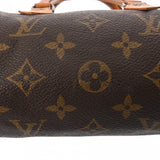 LOUIS VUITTON ルイヴィトン モノグラム ミニ スピーディ 2WAY ブラウン M41534 レディース モノグラムキャンバス ハンドバッグ Bランク 中古 銀蔵