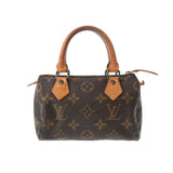 LOUIS VUITTON ルイヴィトン モノグラム ミニ スピーディ 2WAY ブラウン M41534 レディース モノグラムキャンバス ハンドバッグ Bランク 中古 銀蔵