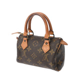 LOUIS VUITTON ルイヴィトン モノグラム ミニ スピーディ 2WAY ブラウン M41534 レディース モノグラムキャンバス ハンドバッグ Bランク 中古 銀蔵