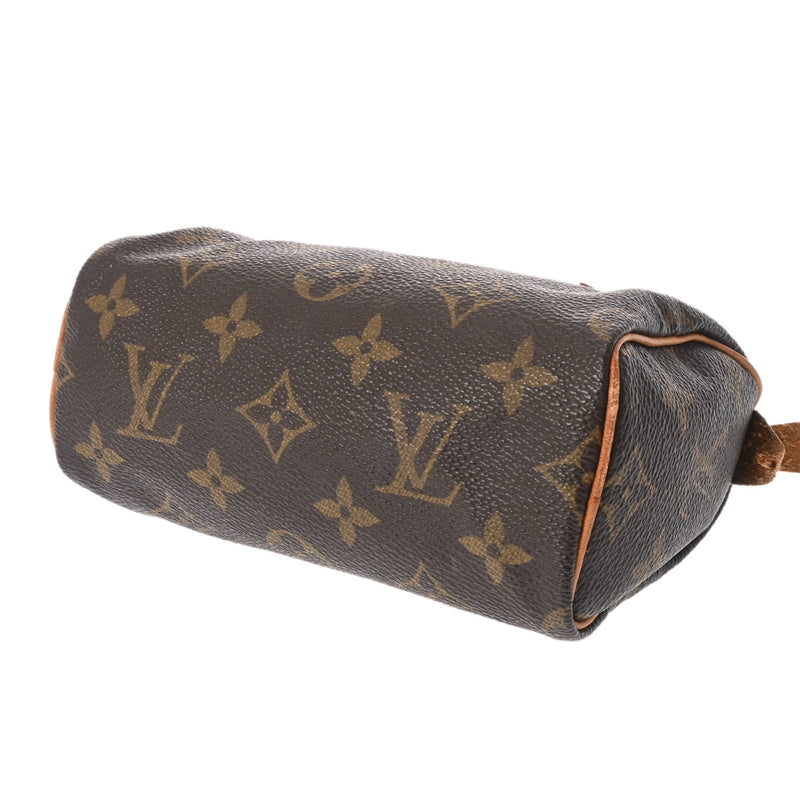 LOUIS VUITTON ルイヴィトン モノグラム ミニ スピーディ 2WAY ブラウン M41534 レディース モノグラムキャンバス ハンドバッグ Bランク 中古 銀蔵