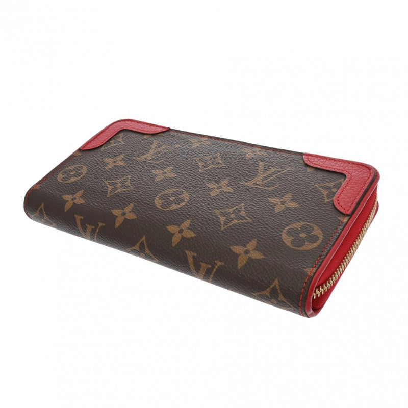 LOUIS VUITTON ルイヴィトン モノグラム ジッピーウォレット レティーロ  スリーズ M61854 レディース モノグラムキャンバス 長財布 ABランク 中古 銀蔵