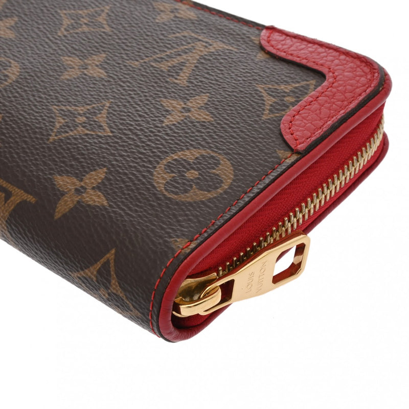 LOUIS VUITTON ルイヴィトン モノグラム ジッピーウォレット レティーロ  スリーズ M61854 レディース モノグラムキャンバス 長財布 ABランク 中古 銀蔵