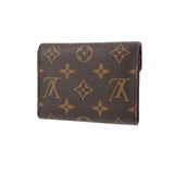 LOUIS VUITTON ルイヴィトン モノグラム ポルトフォイユ ヴィクトリーヌ 旧型 フューシャ M41938 ユニセックス モノグラムキャンバス 三つ折り財布 Aランク 中古 銀蔵