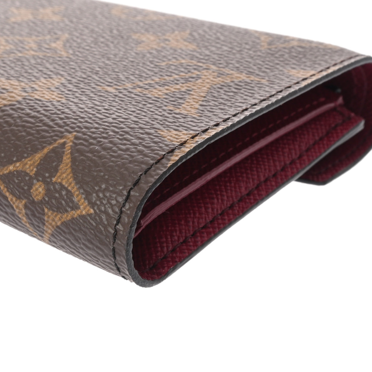 ルイヴィトンポルトフォイユ ヴィクトリーヌ 旧型 14145 フューシャ