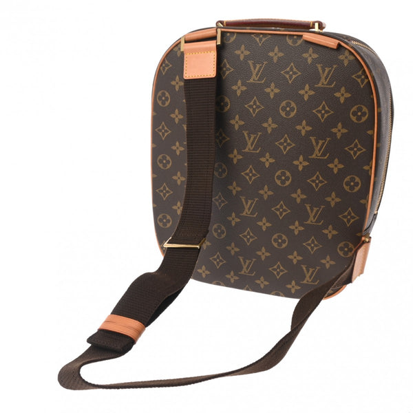 LOUIS VUITTON ルイヴィトン モノグラム パックオール サックアド 2WAYバッグ ブラウン M51132 ユニセックス モノグラムキャンバス ショルダーバッグ Bランク 中古 銀蔵