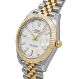 ロレックス デイトジャスト 41 126333 ランダム品番 ホワイト メンズ 腕時計 自動巻き 銀蔵