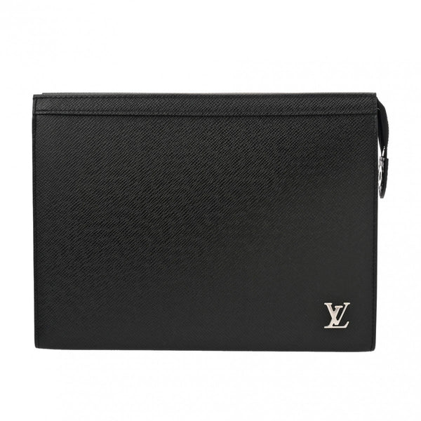 LOUIS VUITTON ルイヴィトン タイガ ポシェット ヴォワヤージュ ノワール M30450 メンズ タイガ クラッチバッグ Aランク 中古 銀蔵