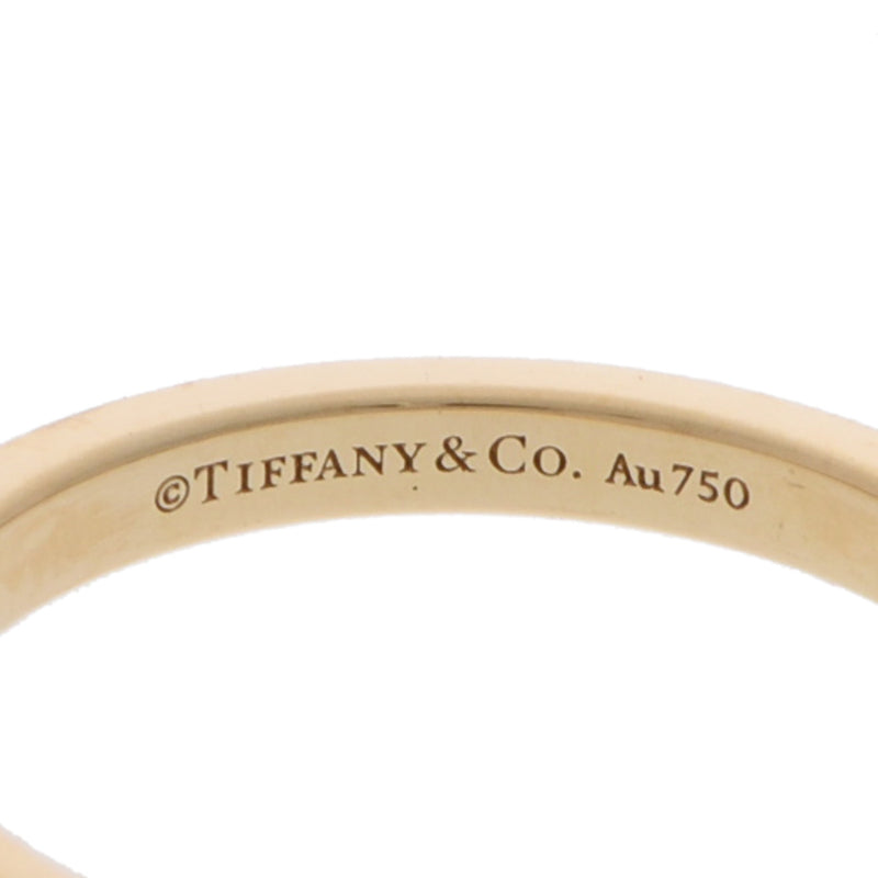 TIFFANY&Co. ティファニー フォーエバー ウェディングリング 3P ダイヤ #6.5 6.5号 レディース K18イエローゴールド リング・指輪 Aランク 中古 銀蔵