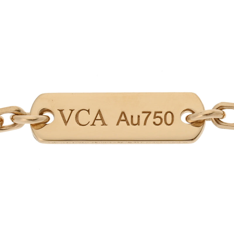 VAN CLEEF & ARPELS ヴァンクリーフ＆アーペル フリヴォル ラージ VCARC96800 レディース K18イエローゴールド ネックレス Aランク 中古 銀蔵