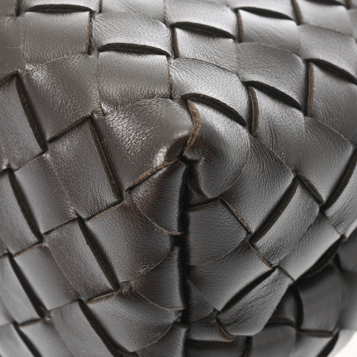 ボッテガヴェネタスモールイーストウエストアンディアーモ ブラウン GP