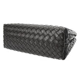 BOTTEGAVENETA ボッテガヴェネタ スモールイーストウエストアンディアーモ ブラウン GP金具 レディース ラムスキン ハンドバッグ 新同 中古 銀蔵