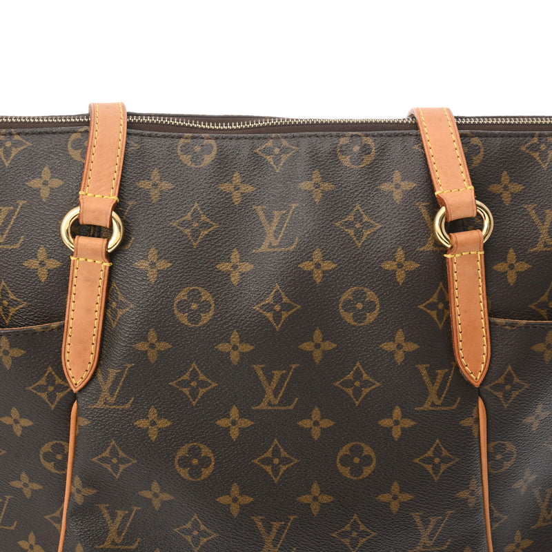 LOUIS VUITTON ルイヴィトン モノグラム トータリーMM  ブラウン M56689 レディース モノグラムキャンバス トートバッグ Bランク 中古 銀蔵