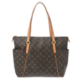 LOUIS VUITTON ルイヴィトン モノグラム トータリーMM  ブラウン M56689 レディース モノグラムキャンバス トートバッグ Bランク 中古 銀蔵