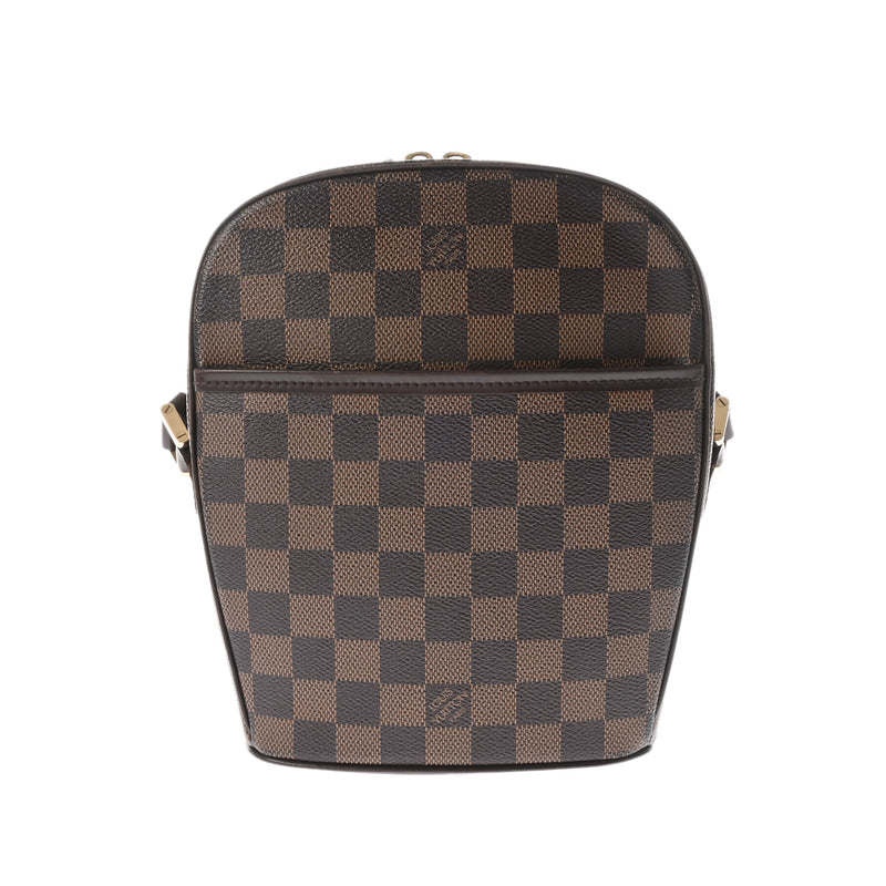 LOUIS VUITTON ルイヴィトン ダミエ イパネマ PM ブラウン N51294 レディース ダミエキャンバス ショルダーバッグ Bランク 中古 銀蔵