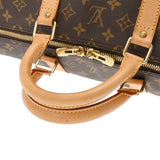 LOUIS VUITTON ルイヴィトン モノグラム キーポル 55 ブラウン M41424 ユニセックス モノグラムキャンバス ボストンバッグ Bランク 中古 銀蔵