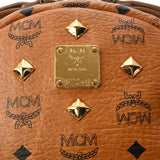 MCM エムシーエム スタッズ バッグパック キャメル ユニセックス レザー リュック・デイパック ABランク 中古 銀蔵