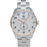 タグホイヤー カレラ ヘリテージ キャリバー6 WAS2155.BA0732 シルバー メンズ 腕時計 自動巻き 銀蔵