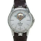 エドックス グランドオーシャン オープンハート 85008 シルバー メンズ 腕時計 自動巻き 銀蔵