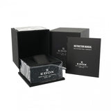 エドックス グランドオーシャン オープンハート 85008 シルバー メンズ 腕時計 自動巻き 銀蔵