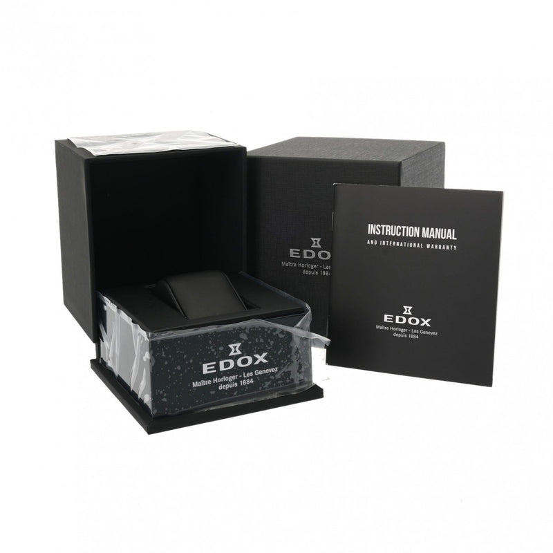 エドックス グランドオーシャン オープンハート 85008 シルバー メンズ 腕時計 自動巻き 銀蔵