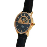 エドックス レべモン 85014 ブラック メンズ 腕時計 自動巻き 銀蔵