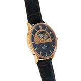 エドックス レべモン 85014 ブラック メンズ 腕時計 自動巻き 銀蔵