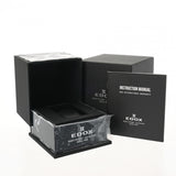 エドックス クラス1 クロノオフショア 01115 ブラック メンズ 腕時計 自動巻き 銀蔵