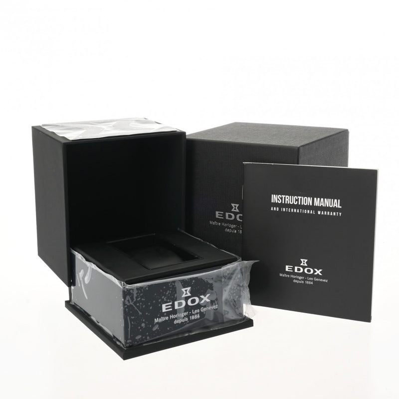 エドックス クラス1 クロノオフショア 01115 ブラック メンズ 腕時計 自動巻き 銀蔵