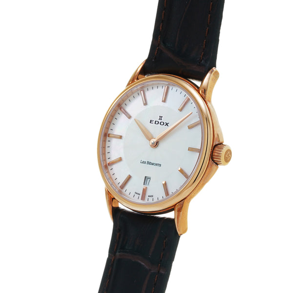 エドックス レべモン 57001 シェル レディース 腕時計 クォーツ 銀蔵