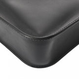 HERMES エルメス ポシェット スティーブ ブラック □N刻印(2010年頃) ユニセックス レザー ショルダーバッグ ABランク 中古 銀蔵