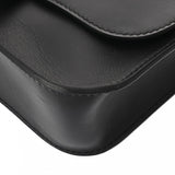 HERMES エルメス ポシェット スティーブ ブラック □N刻印(2010年頃) ユニセックス レザー ショルダーバッグ ABランク 中古 銀蔵