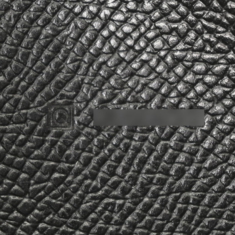 HERMES エルメス オオサカ ブラック □Q刻印(2013年頃) レディース エプソン 長財布 Bランク 中古 銀蔵