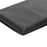 HERMES エルメス オオサカ ブラック □Q刻印(2013年頃) レディース エプソン 長財布 Bランク 中古 銀蔵