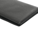 HERMES エルメス オオサカ ブラック □Q刻印(2013年頃) レディース エプソン 長財布 Bランク 中古 銀蔵