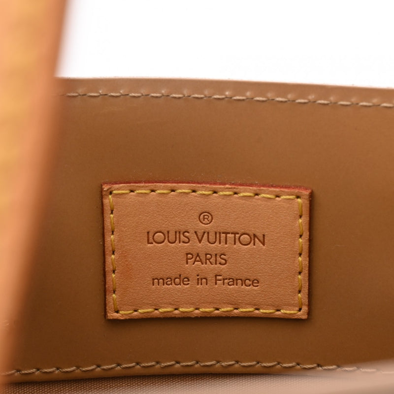 LOUIS VUITTON ルイヴィトン ヴェルニ リード PM ノワゼット M91334 レディース モノグラムヴェルニ ハンドバッグ Bランク 中古 銀蔵