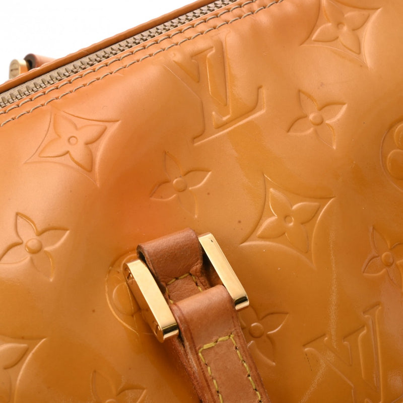 LOUIS VUITTON ルイヴィトン ヴェルニ ベッドフォード ベージュ M91006 レディース モノグラムヴェルニ ハンドバッグ Cランク 中古 銀蔵