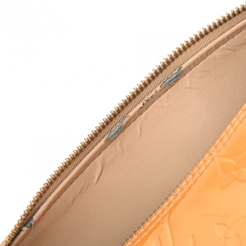 LOUIS VUITTON ルイヴィトン ヴェルニ ベッドフォード ベージュ M91006 レディース モノグラムヴェルニ ハンドバッグ Cランク 中古 銀蔵