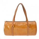 LOUIS VUITTON ルイヴィトン ヴェルニ ベッドフォード ベージュ M91006 レディース モノグラムヴェルニ ハンドバッグ Cランク 中古 銀蔵