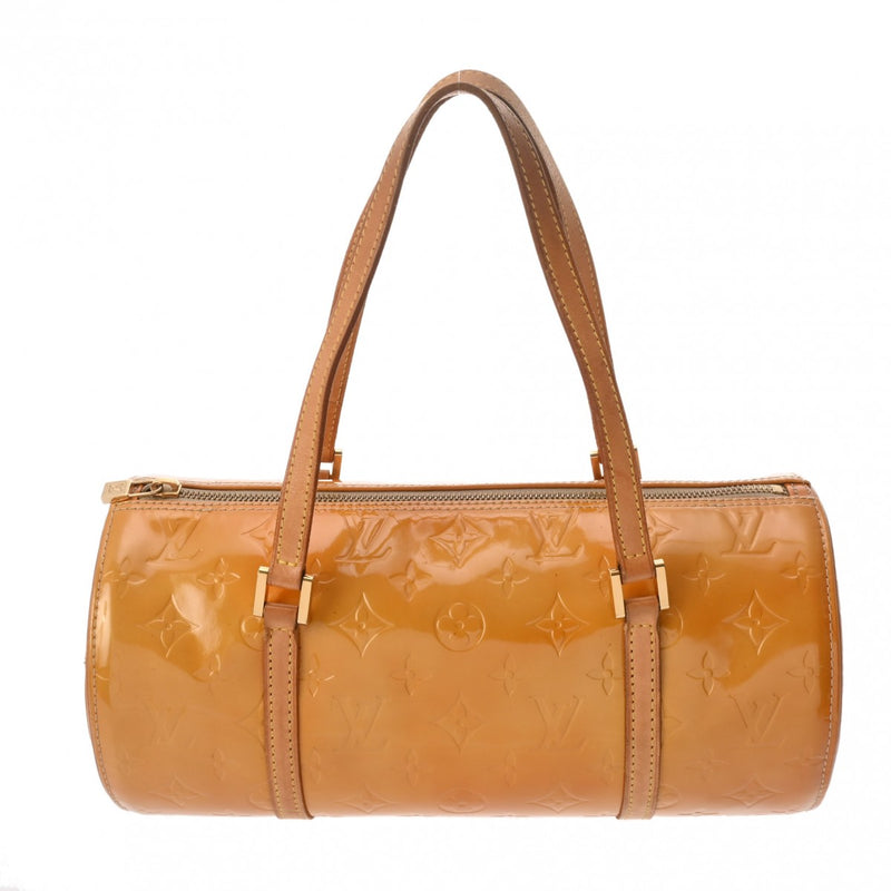 LOUIS VUITTON ルイヴィトン ヴェルニ ベッドフォード ベージュ M91006 レディース モノグラムヴェルニ ハンドバッグ Cランク 中古 銀蔵