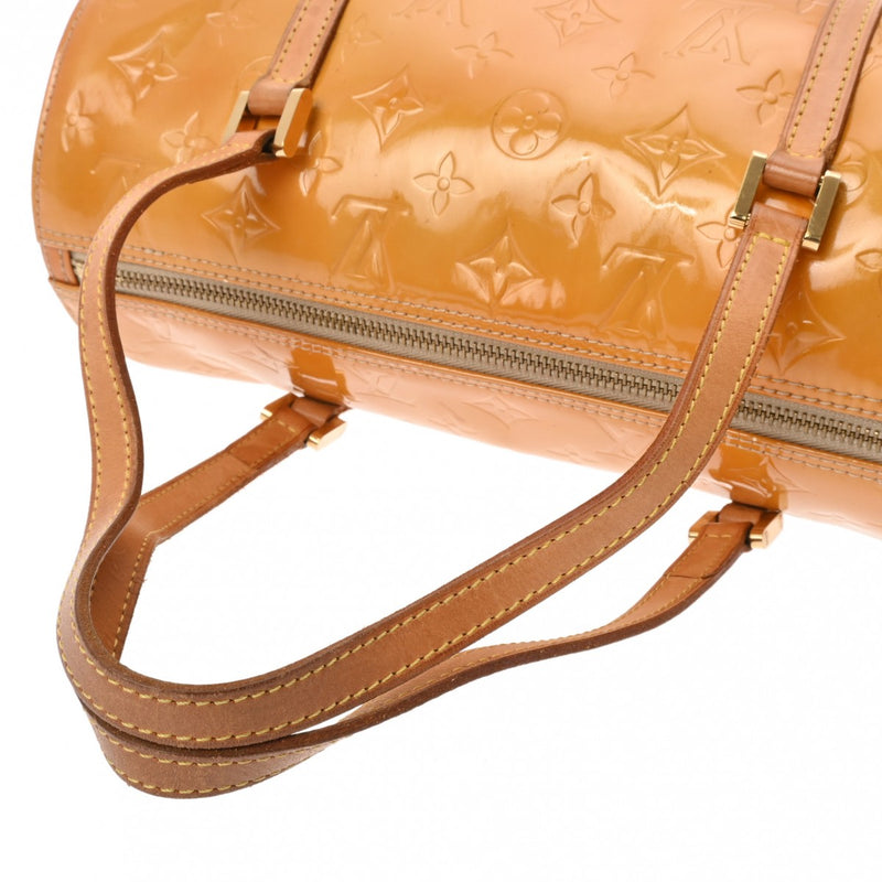 LOUIS VUITTON ルイヴィトン ヴェルニ ベッドフォード ベージュ M91006 レディース モノグラムヴェルニ ハンドバッグ Cランク 中古 銀蔵