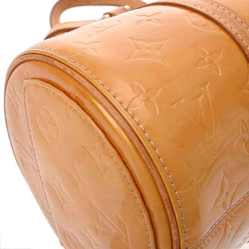 LOUIS VUITTON ルイヴィトン ヴェルニ ベッドフォード ベージュ M91006 レディース モノグラムヴェルニ ハンドバッグ Cランク 中古 銀蔵