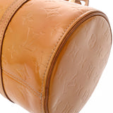 LOUIS VUITTON ルイヴィトン ヴェルニ ベッドフォード ベージュ M91006 レディース モノグラムヴェルニ ハンドバッグ Cランク 中古 銀蔵