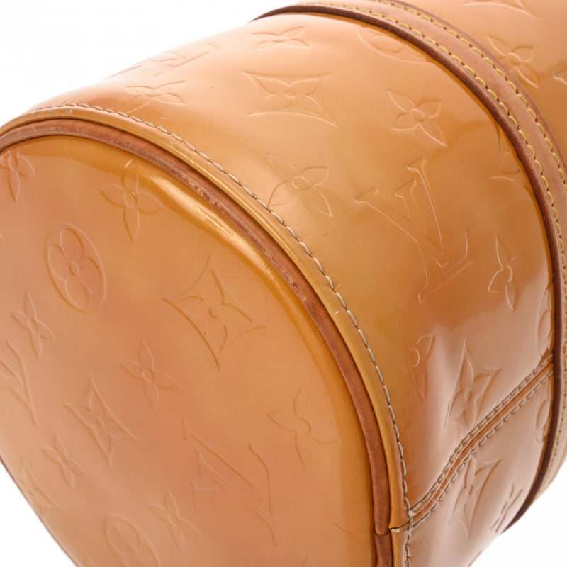 LOUIS VUITTON ルイヴィトン ヴェルニ ベッドフォード ベージュ M91006 レディース モノグラムヴェルニ ハンドバッグ Cランク 中古 銀蔵
