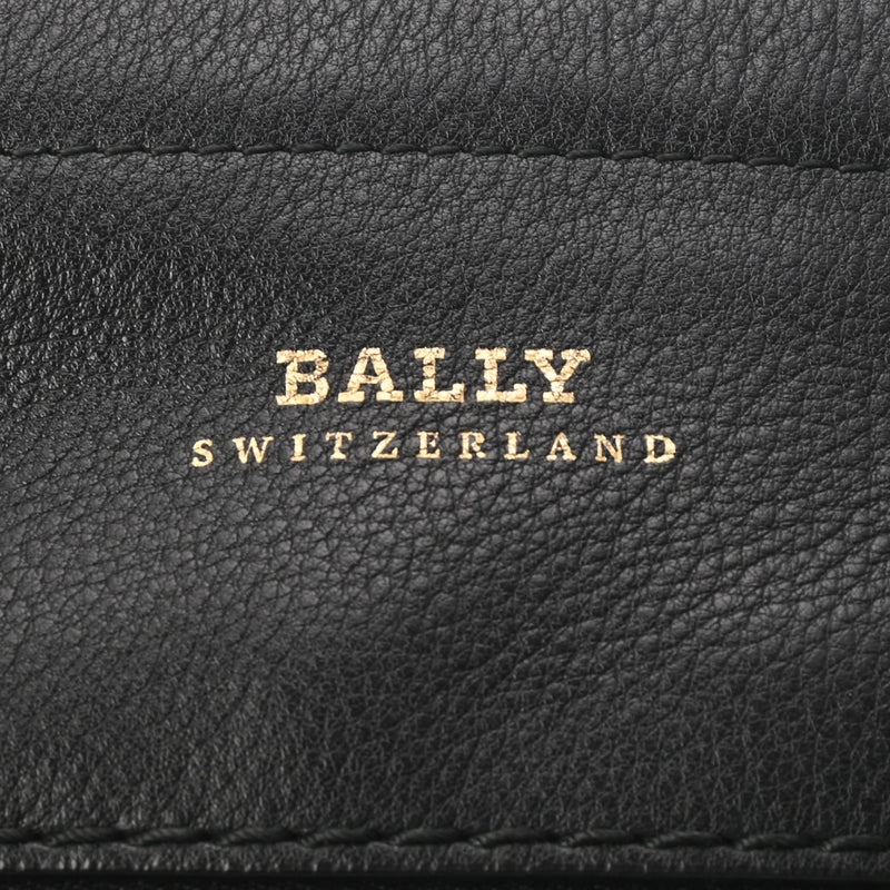 BALLY バリー ブラック ユニセックス レザー ショルダーバッグ ABランク 中古 銀蔵