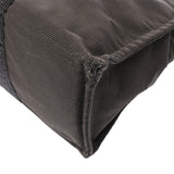 HERMES エルメス エールライン GM 旧型 グレー ユニセックス キャンバス トートバッグ Bランク 中古 銀蔵