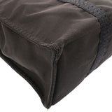 HERMES エルメス エールライン GM 旧型 グレー ユニセックス キャンバス トートバッグ Bランク 中古 銀蔵