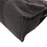 HERMES エルメス エールライン GM 旧型 グレー ユニセックス キャンバス トートバッグ Bランク 中古 銀蔵